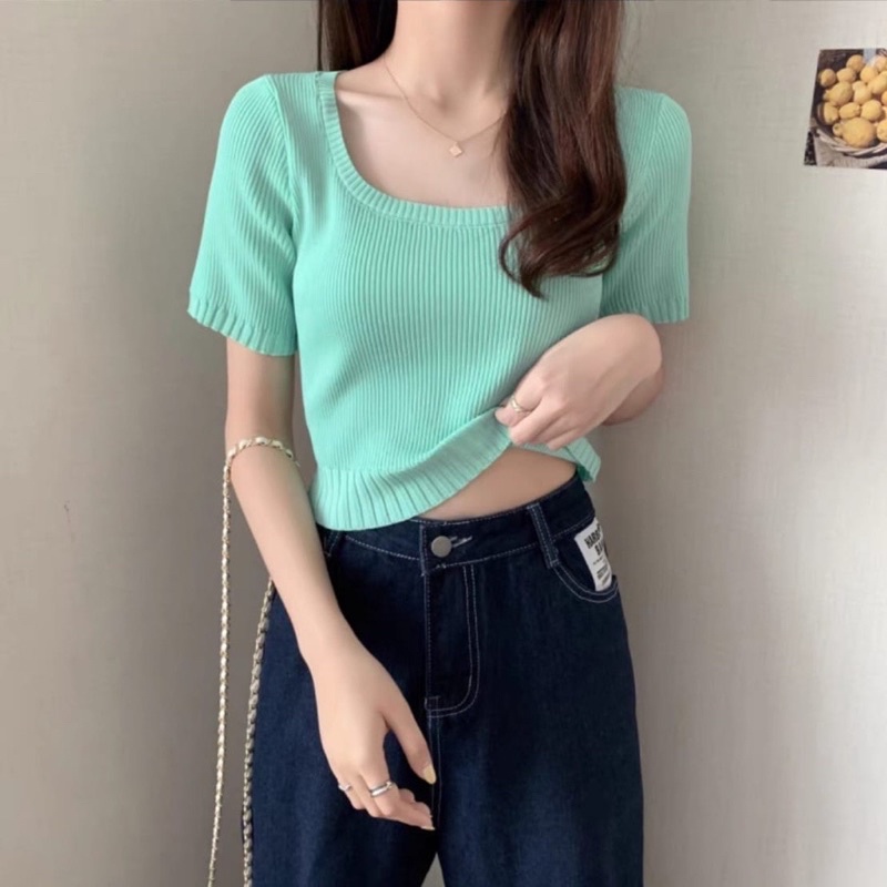 Vedo Knit crop top A201