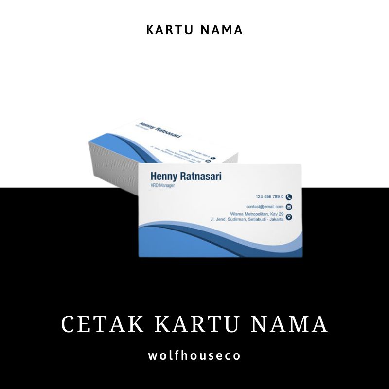 

CETAK KARTU NAMA