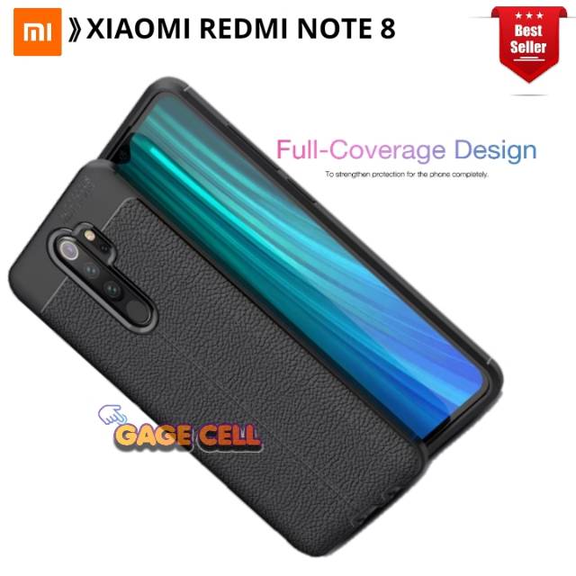 AUOTO FOCUS LEATHER REDMI NOTE 8 CASE - SOFTCASE XIAOMI REDMI NOTE 8 CASING CASE PREMIUM