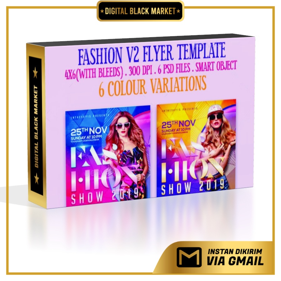 Fashion V2 Flyer Template - Photoshop