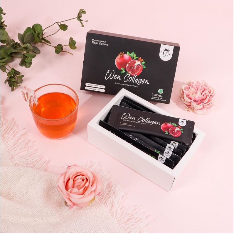 Wen Collagen Drink BPOM Pemutih Badan Original