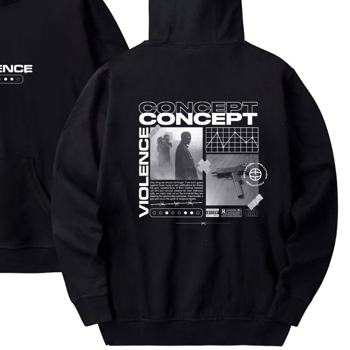 Pro.Coll - Violance Hoodie - Hoodie Pria dan Wanita