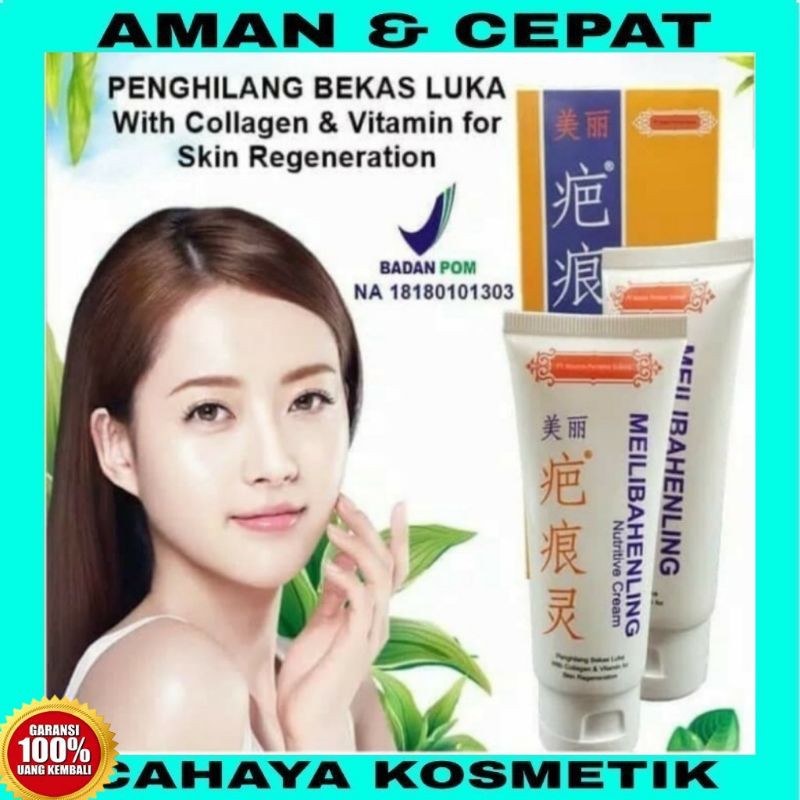 (ORIGINAL 100%) CREAM MEILIBAHENLING BPOM / OBAT PENGHILANG BEKAS LUKA
