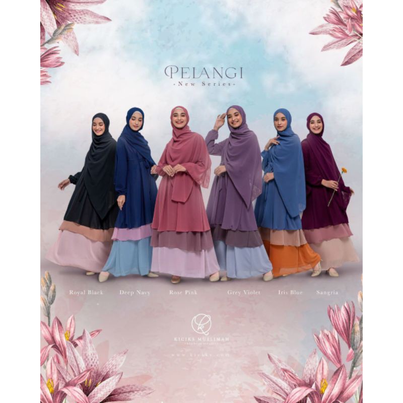 Kiciks Muslimah only Gamis Remaja Dewasa Original