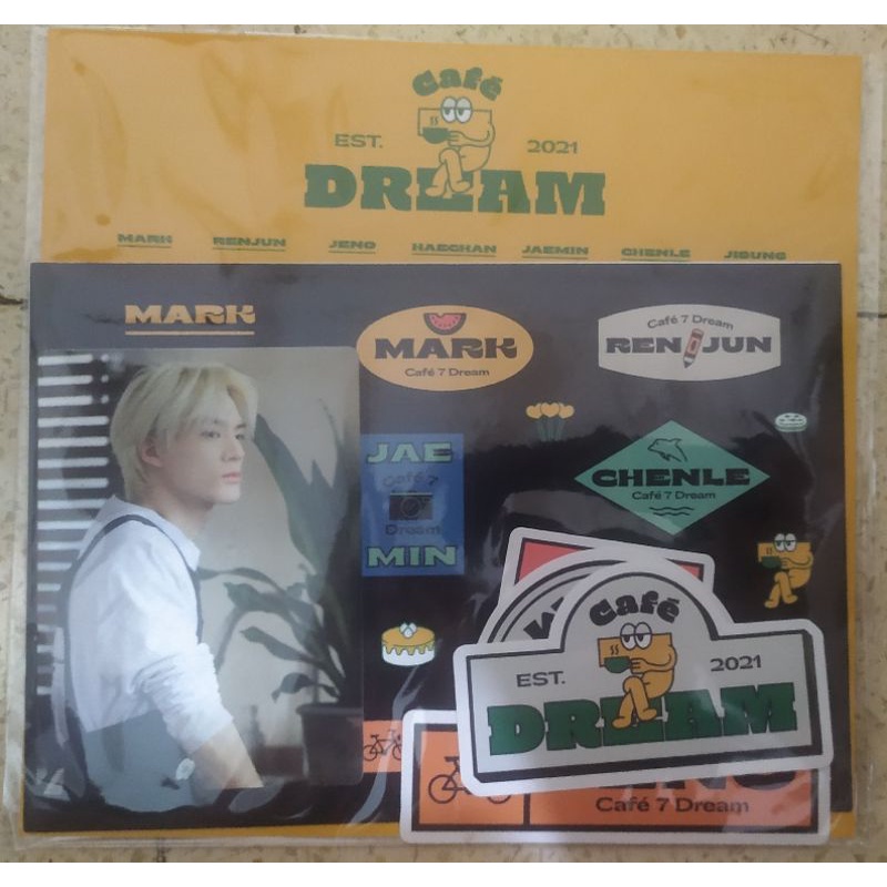 [READY STOCK] MD CAFE 7 DREAM JENO LUGGAGE STICKER PACK