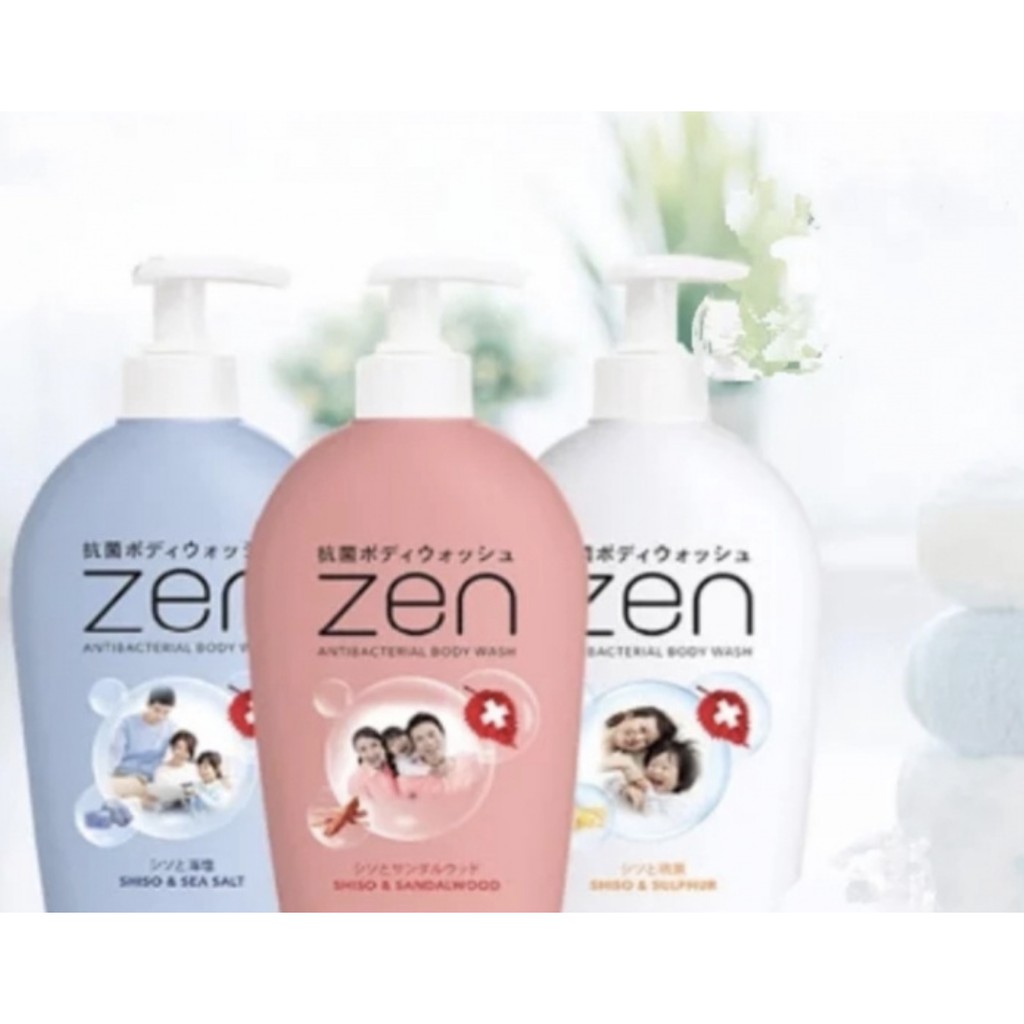 Zen Body Wash 500ml Pump