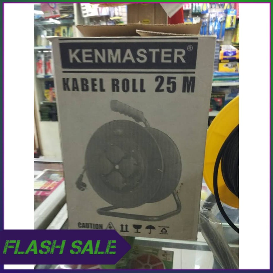 KABEL ROLL KENMASTER 25 METER SNI   KABEL ROLL KENMASTER SNI