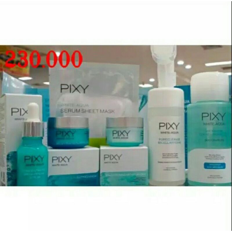 

Pixy White Aqua Series