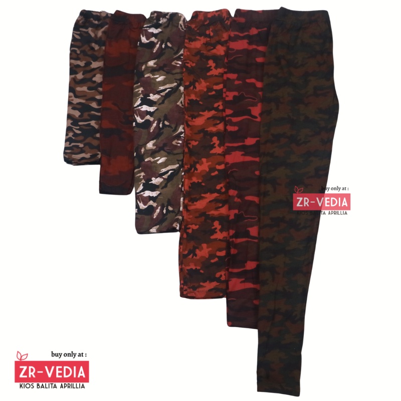 ARMY Pants uk 10-12 Tahun / Legging Panjang Bawahan Celana Leging Adem ABRI Anak Laki Perempuan