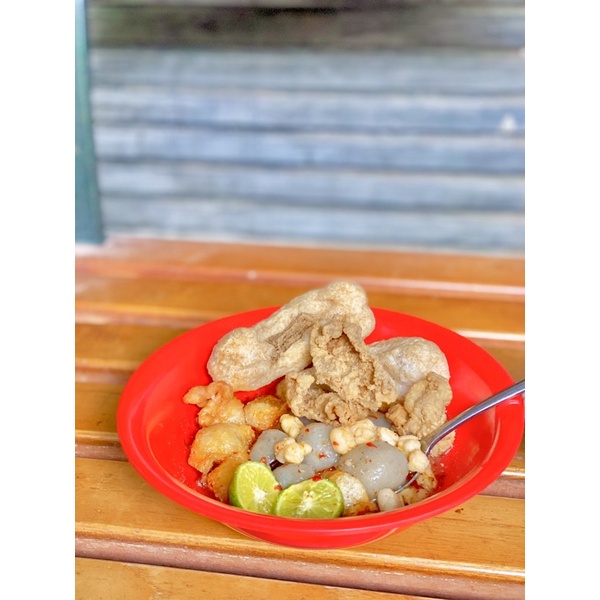 

baso aci x kulit crispy