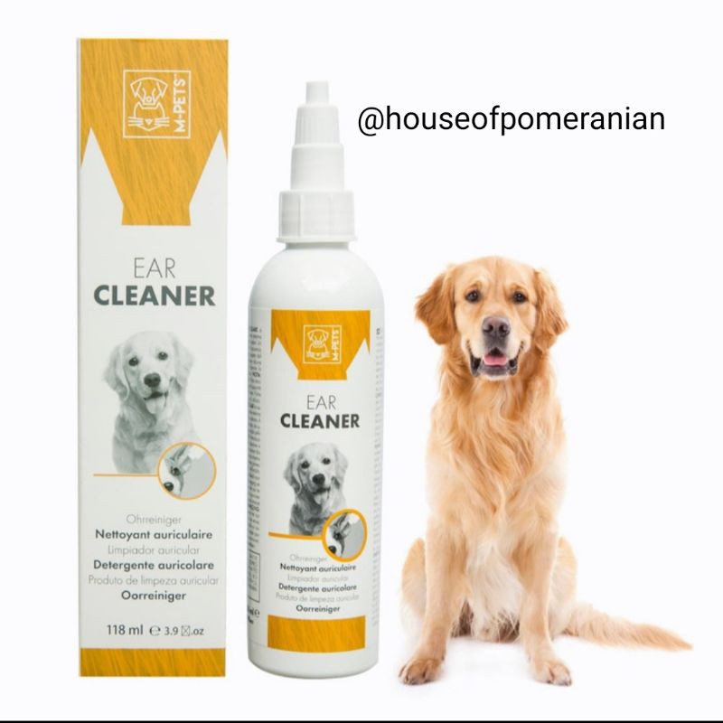 dog ear cleaner mpets 118ml pembersih telinga anjing puppy