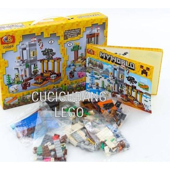 Discount Lego Minecraft Minicraft My World 35068 *Murah*