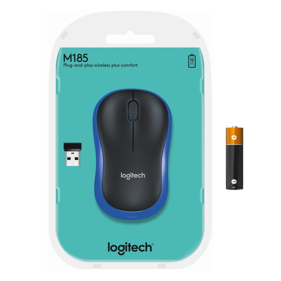 Mouse Wireless Logitech M185