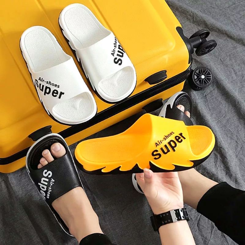 Sandal Pria Jelly Import Air Shoes Super Korean Style / Sandal Karet Pria Kekinian