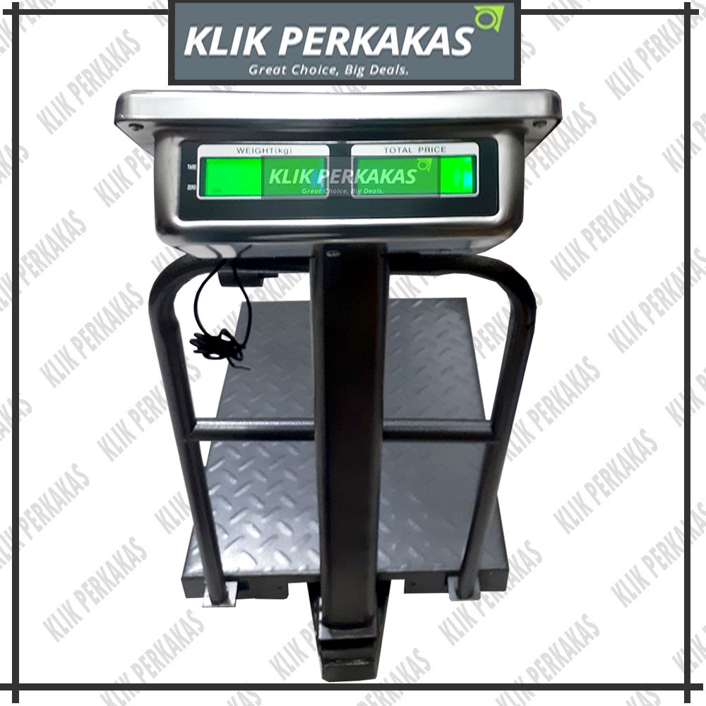 [TERLARIS] Timbangan Duduk Digital 150kg / Timbangan Barang / Timbangan Lantai 150 KG Nankai