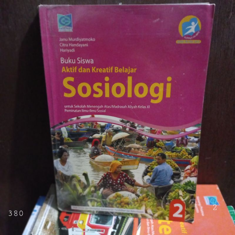 BUKU BEKAS SOSIOLOGI SMA KELAS 2 GRAFINDO