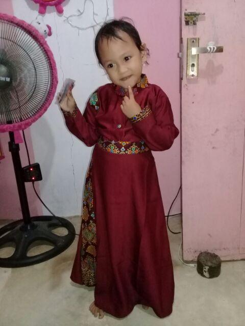 Maura Couple - Sania Ruffle Batik Couple Ori Ndoro Jowi Dnt Garansi Termurah Shopee - Couple Family