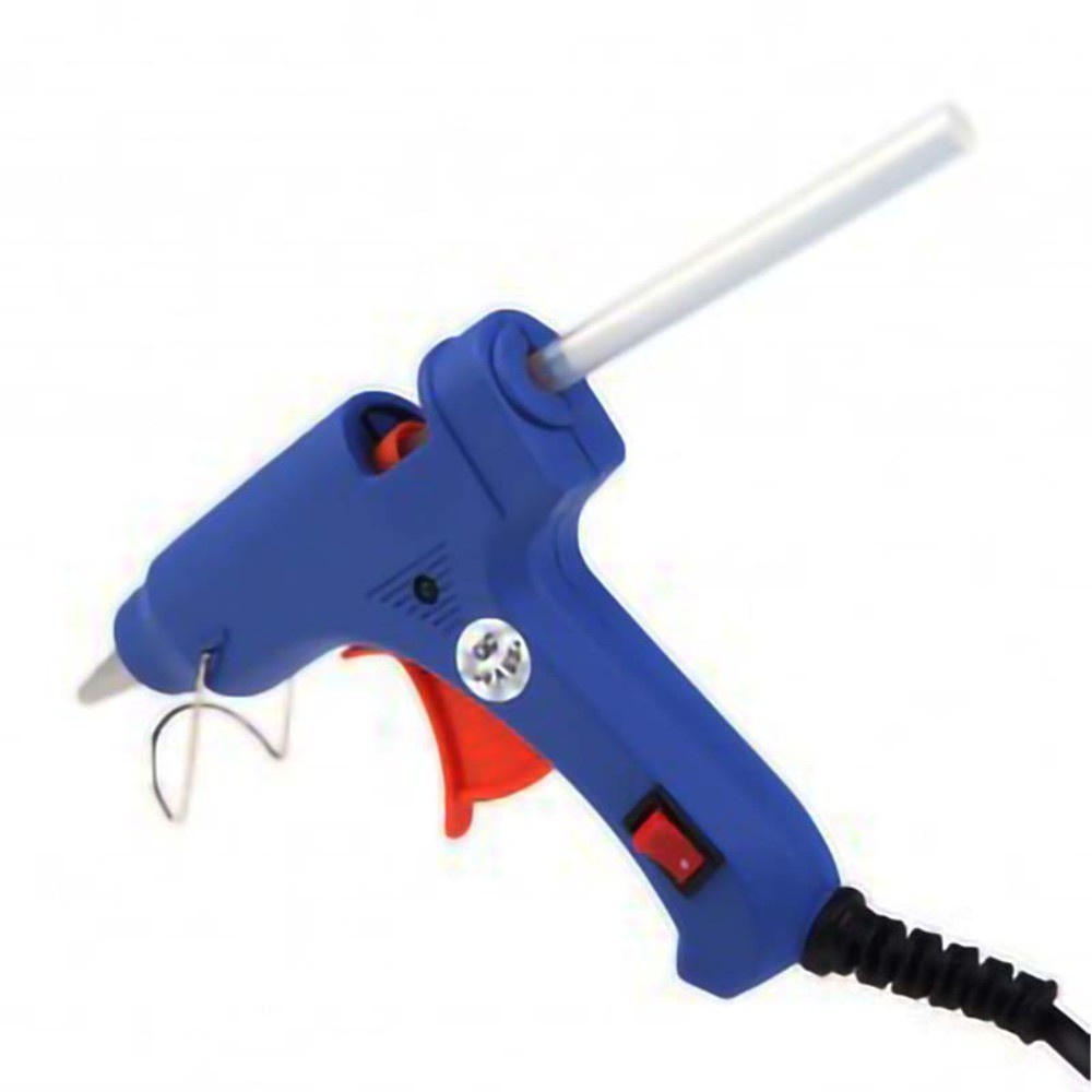 ONLYONE12 Lem Tembak 1set + Stick Lem 10pcs / Hot Melt Glue Gun + 10pcs Lem Stick