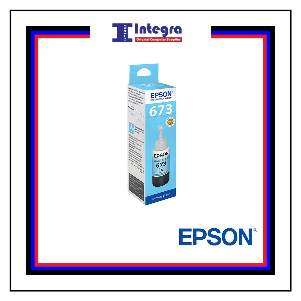 Tinta Epson 673 Light Cyan Original