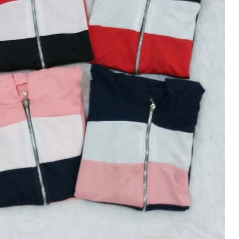 ➹ Ms() Set Jaket Silvana/ setelan training wanita lengan panjang ☼