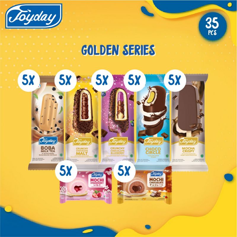 Joyday ice cream Golden Series pack