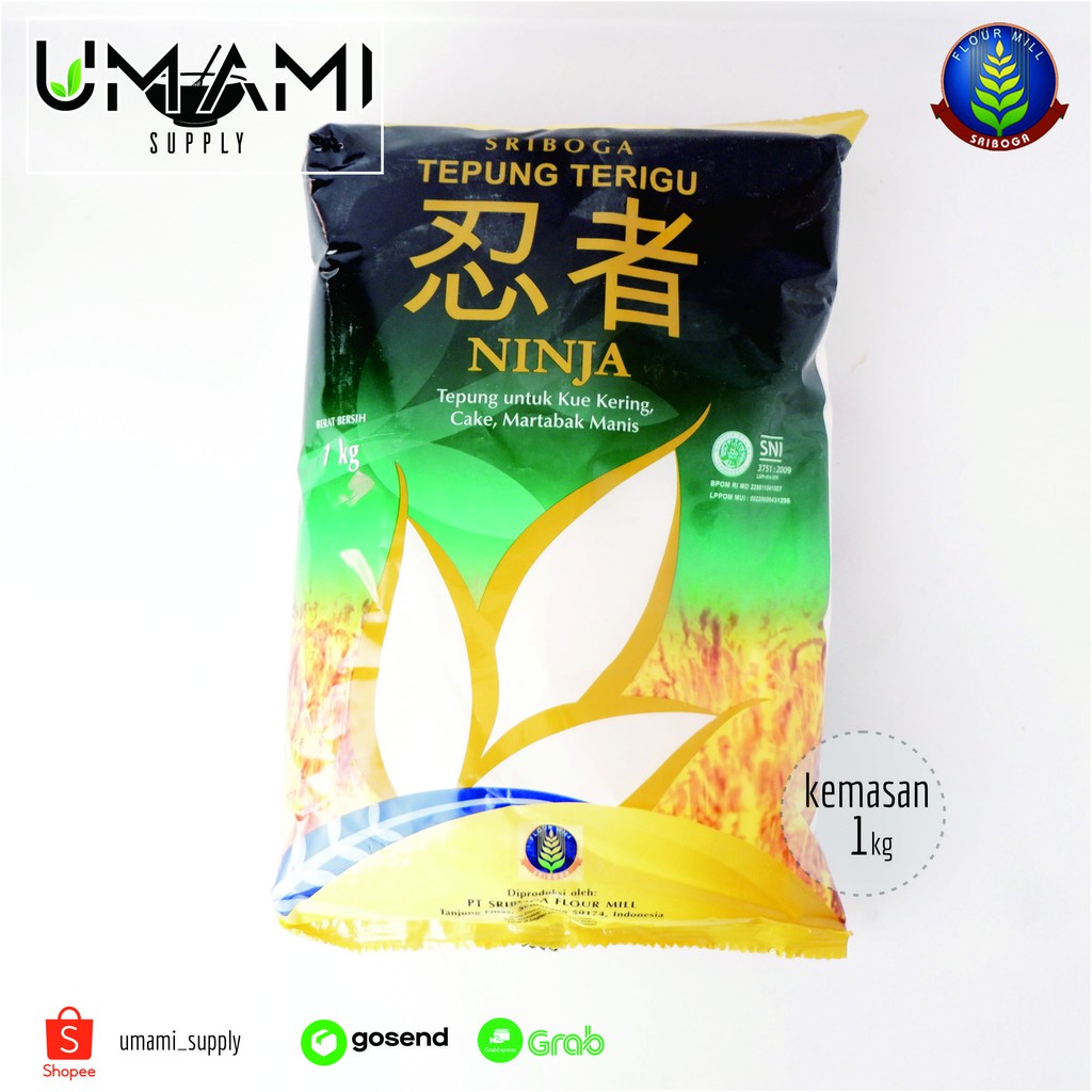 

Sriboga - Tepung Terigu Ninja - 1kg