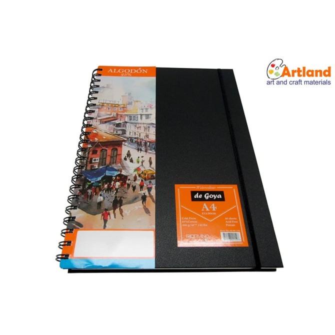 

PERALATAN MENGGAMBAR DE GOYA WATERCOLOR SPIRAL 25%CT CP 300G A4 PERALATAN LUKIS