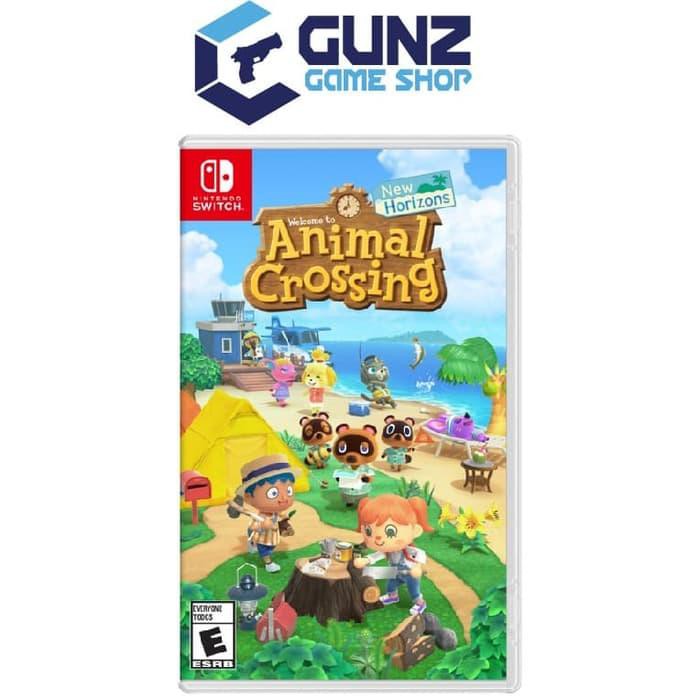 Gaming Nintendo Switch Animal Crossing New Horizons Cd Dvd Shopee Indonesia