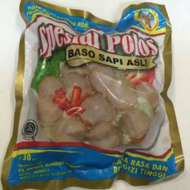 

Bakso spesial polos biru / bakso murah/ bakso enak