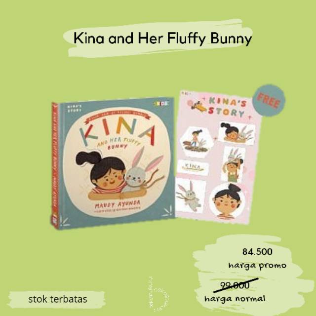 Kina and Her Fluffy Bunny