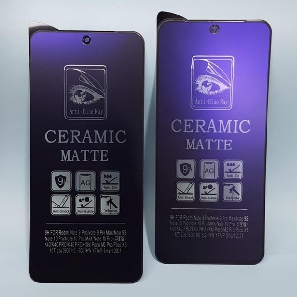 SCREEN PROTECTOR CERAMIC MATTE ANTI BLUE XIAOMI POCOPHONE F1 - FA