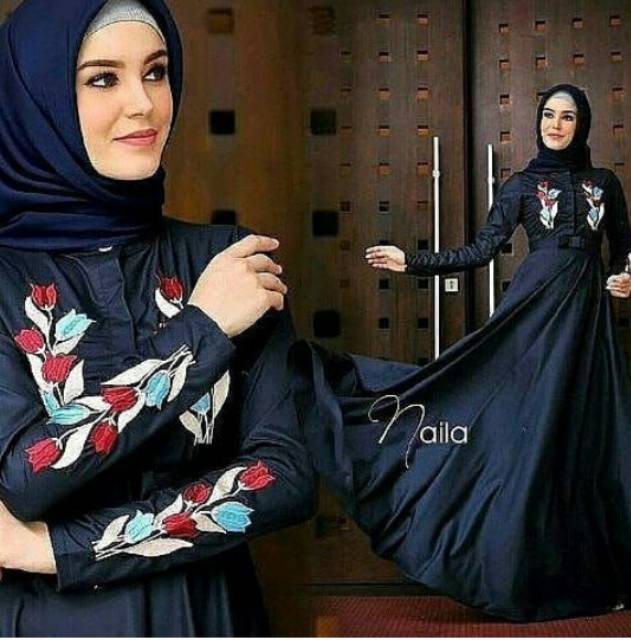 gamis syari / gamis / dres / gamis murah / Promo busana muslim new naila murah meriah