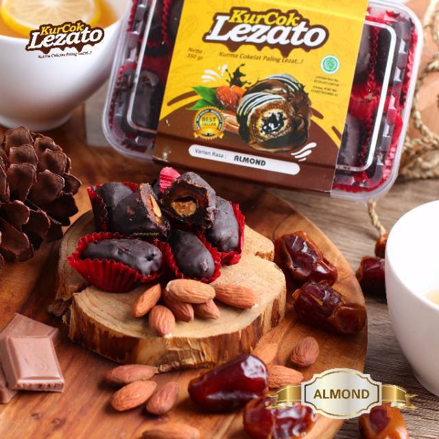 

KurCok Almond Lezato / Kurma Cokelat / Coklat