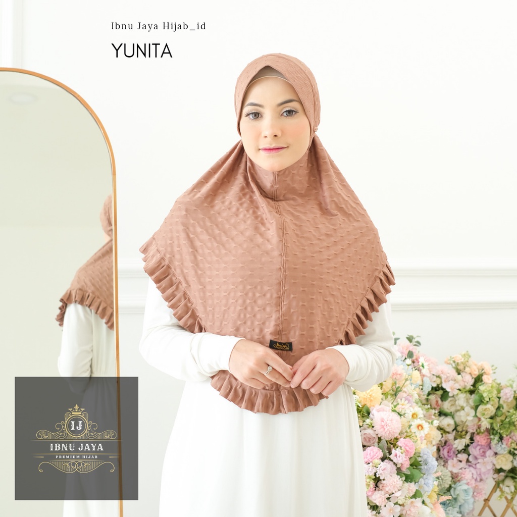 kerudung Hijab bergo instan Ori By Ibnu Jaya Jersy Strada