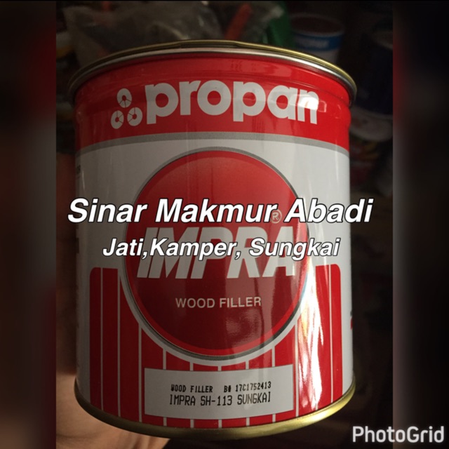 Jual Propan Impra Wood Filler Dempul Kayu Jati Kamper Sungkai Indonesia Shopee Indonesia