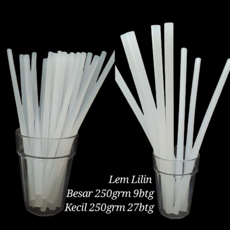 

Lem Lilin Tembak Besar & Kecil 250grm