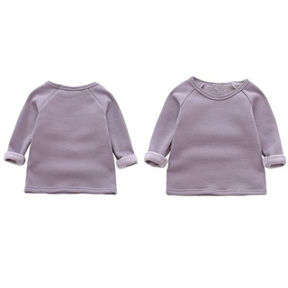  Kaos  T Shirt Katun Casual Anak  Perempuan  Lengan  Panjang  