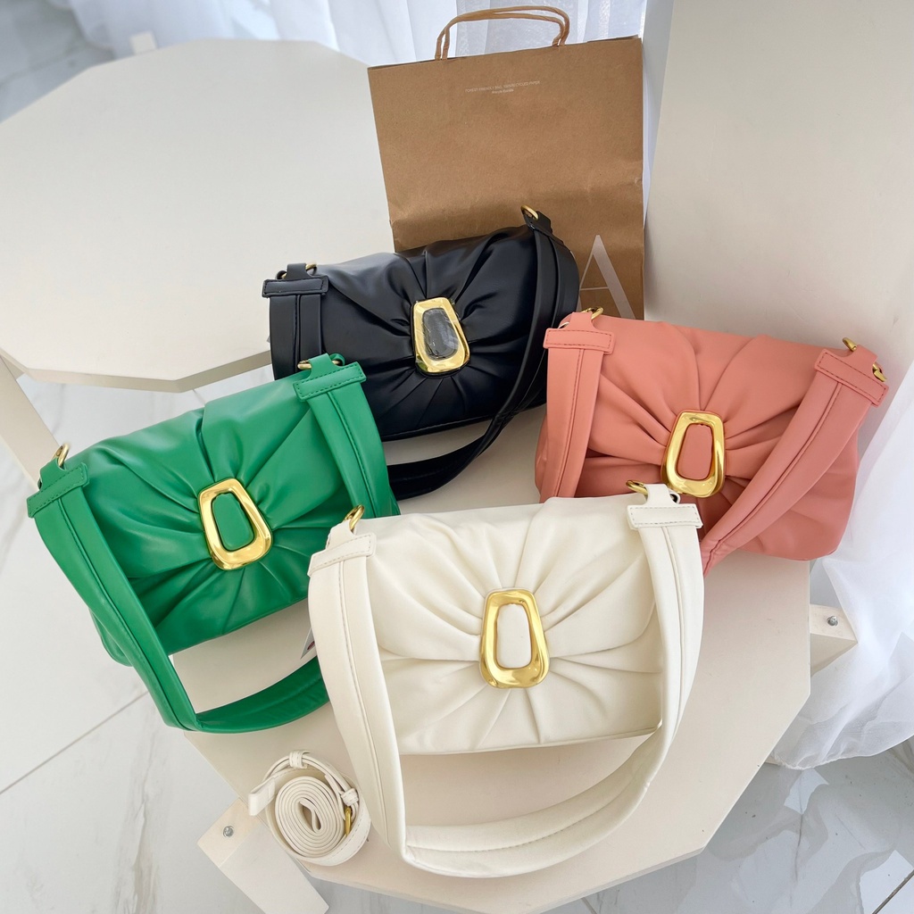 TAS WANITA TAS ZARA ORIGINAL BLACK WHITE PINK GREEN ZZ801