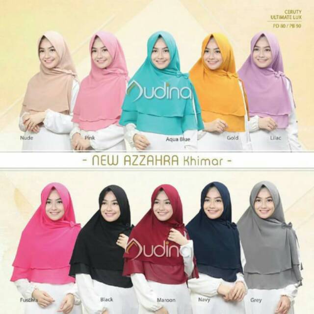 Audina Original NEW AZZAHRA KHIMAR