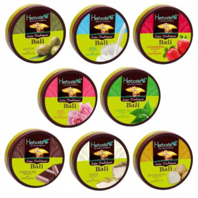 Herborist Lulur Tradisional Bali Plus Whitening 100gr