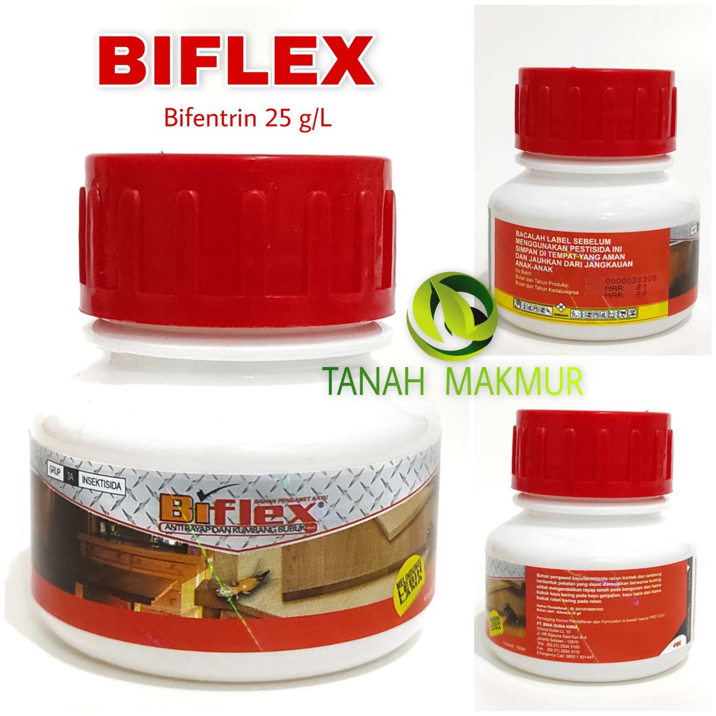 Obat Anti Rayap BIFLEX 100 ml Anti Kumbang Kayu Rayap Kayu Tanah Terbaik Teter Pelapis Pengawet BIFL