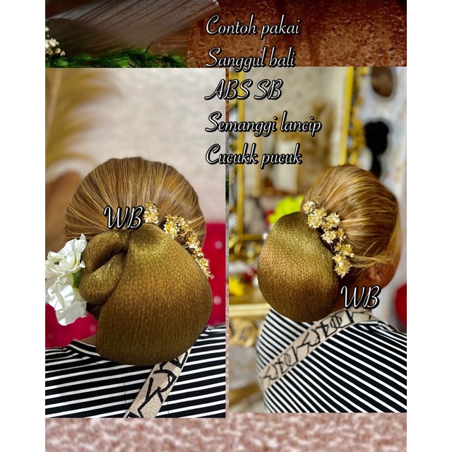sanggul Bali / sanggul bali bahan premium sirkam /sanggul bali sirkam