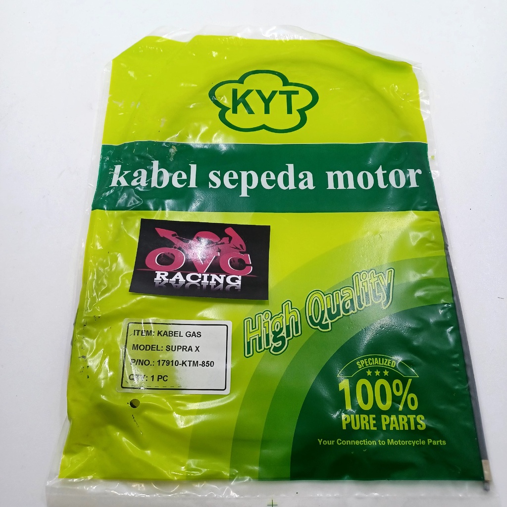 KABEL GAS SUPRA X GRAND REVO LAMA SUPRA FIT LAMA 17910-KTM-850 IMPORT