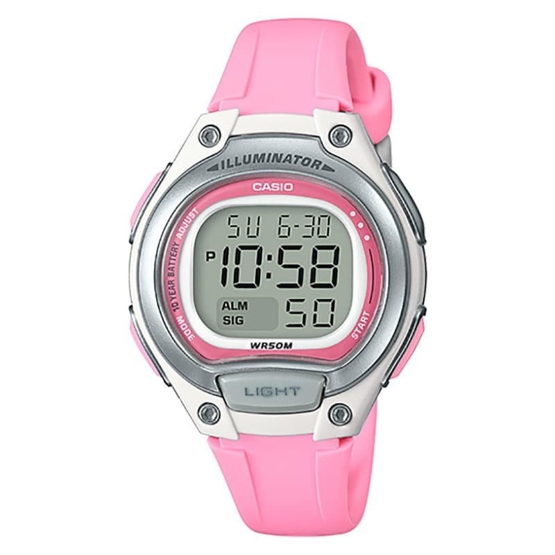 Casio Original LW-203-1A 1B / LW203-8A 2A Jam Tangan Wanita Digital Resin Strap