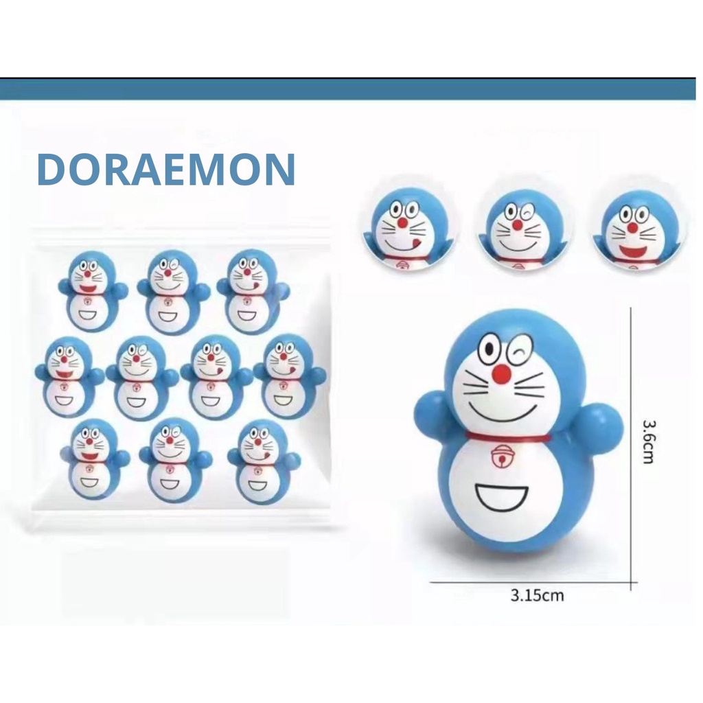 Tokomuda Mainan Tumbler Kartun Squid Game Tumbler Doraemon Pikachu Pereda Stres Untuk Anak Mainan Lucu LLS05