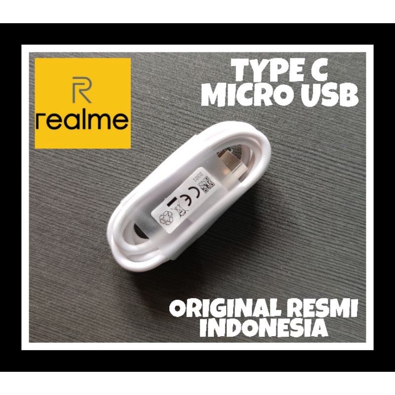 Kabel data REALME original 100 % Realme U1 Realme 2 Realme 3 Realme C1 C2 C3 C11 C12 C20 C21Y Realme 7 7i C15 C17 Realme narzo, realme 5 Realme 5i Realme 5s MICO USB TIPE C TYPE C Fastcharging