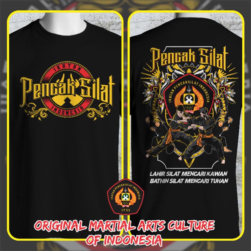 [COD] Kaos IPSI Pencak Silat Indonesia Distro keren terbaru