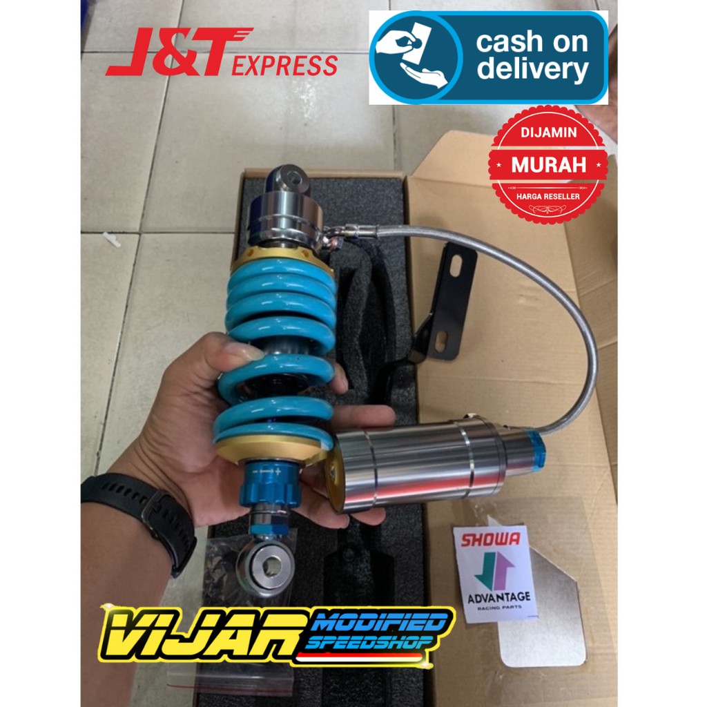 shockbreaker mono shock ninja 150 rr sonic uk 255mm model nitron shokbreker tabung pisah