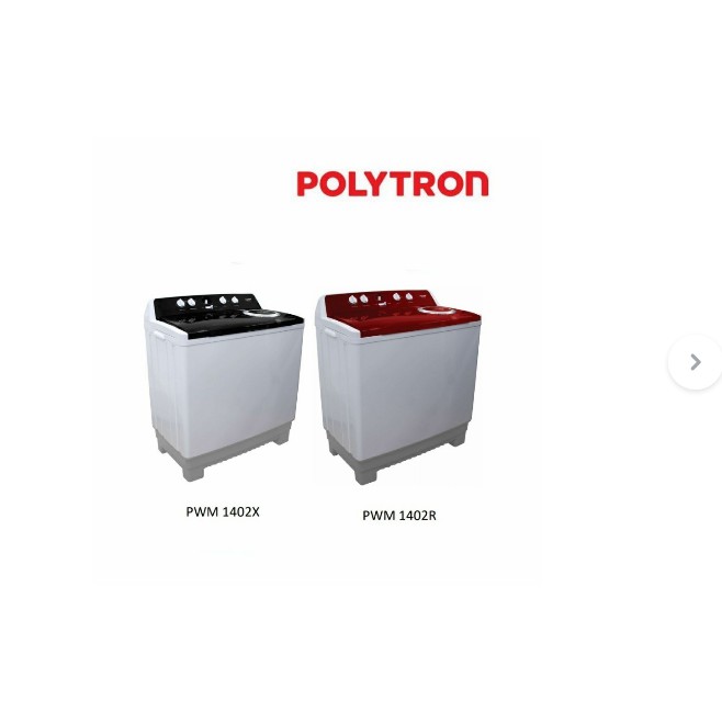 MESIN CUCI POLYTRON PWM 1402 14KG 2 TABUNG PWM 1402 14 KG PRIMADONA