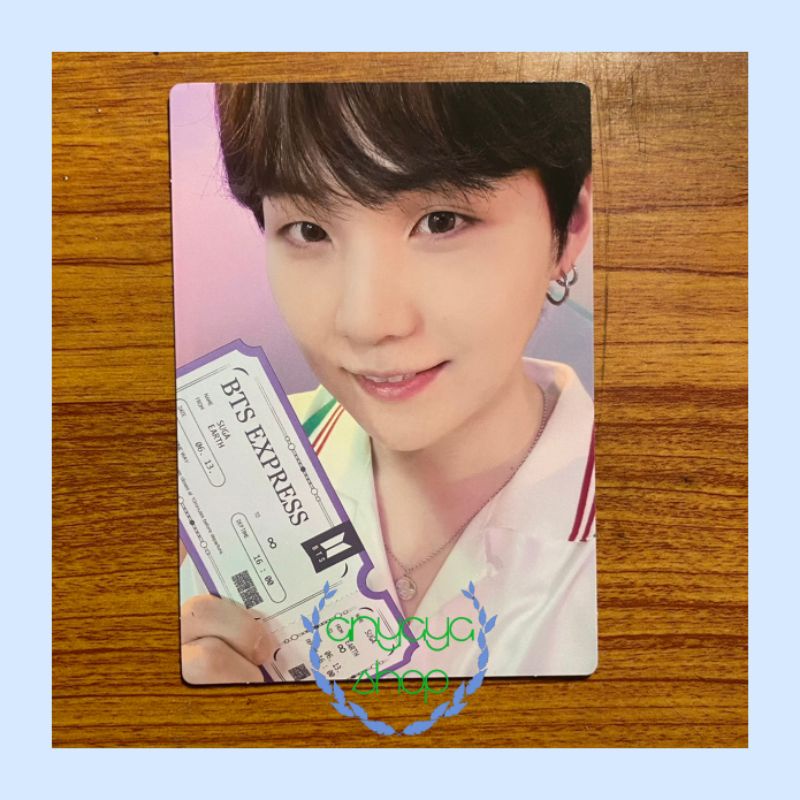 [READY STOCK] BTS 2021 MUSTER SOWOOZOO TICKET SPECIAL EXCLUSIVE PHOTOCARD SHARING YOONGI SUGA